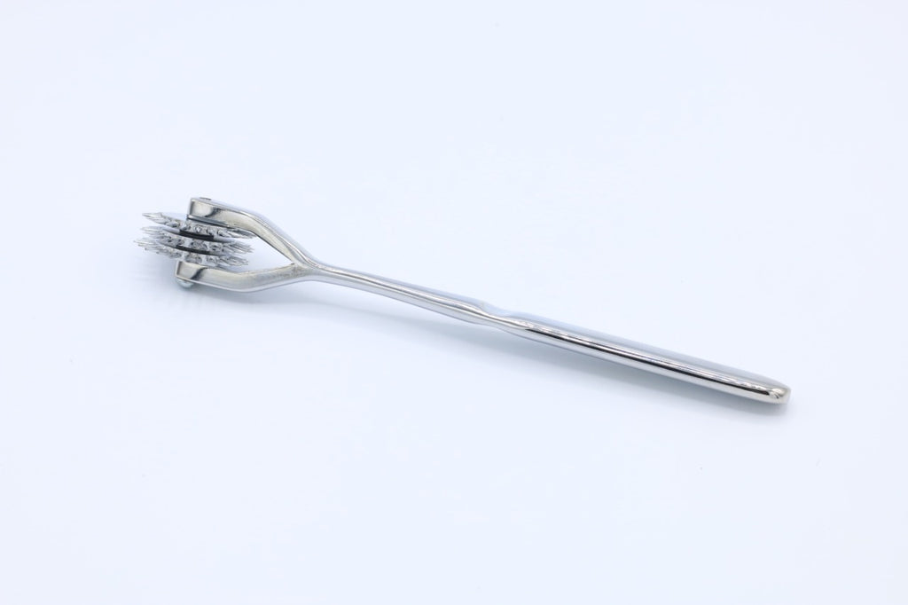 3 Row Stainless Steel Wartenberg Pinwheel – Precision Sensory Stimulation Tool