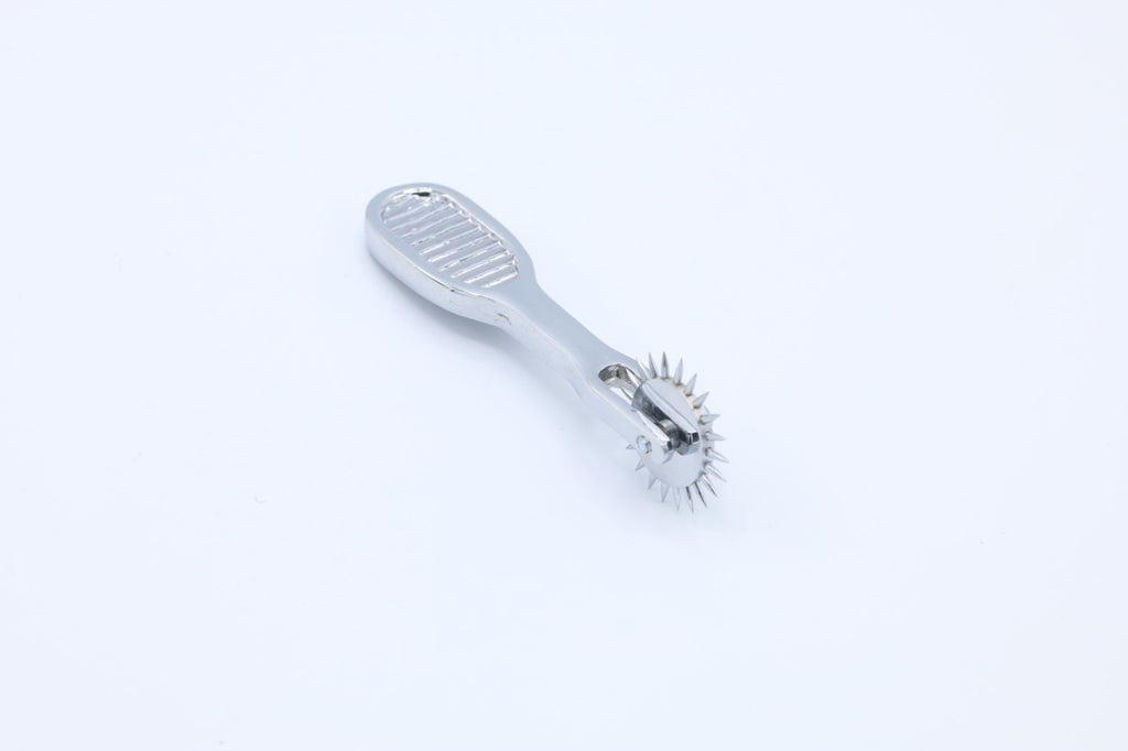 Wartenberg Pinwheel Sensory Tool – Single Wheel Stainless Steel Precision Roller