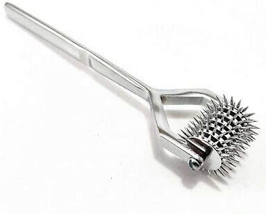 7 Wheel Stainless Steel Wartenberg Pinwheel – Precision Sensory & Nerve Stimulation Tool