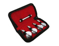 Wartenberg Pinwheel Sensory Set – 1, 3, 5 & 7 Wheel Stainless Steel Kit with Case