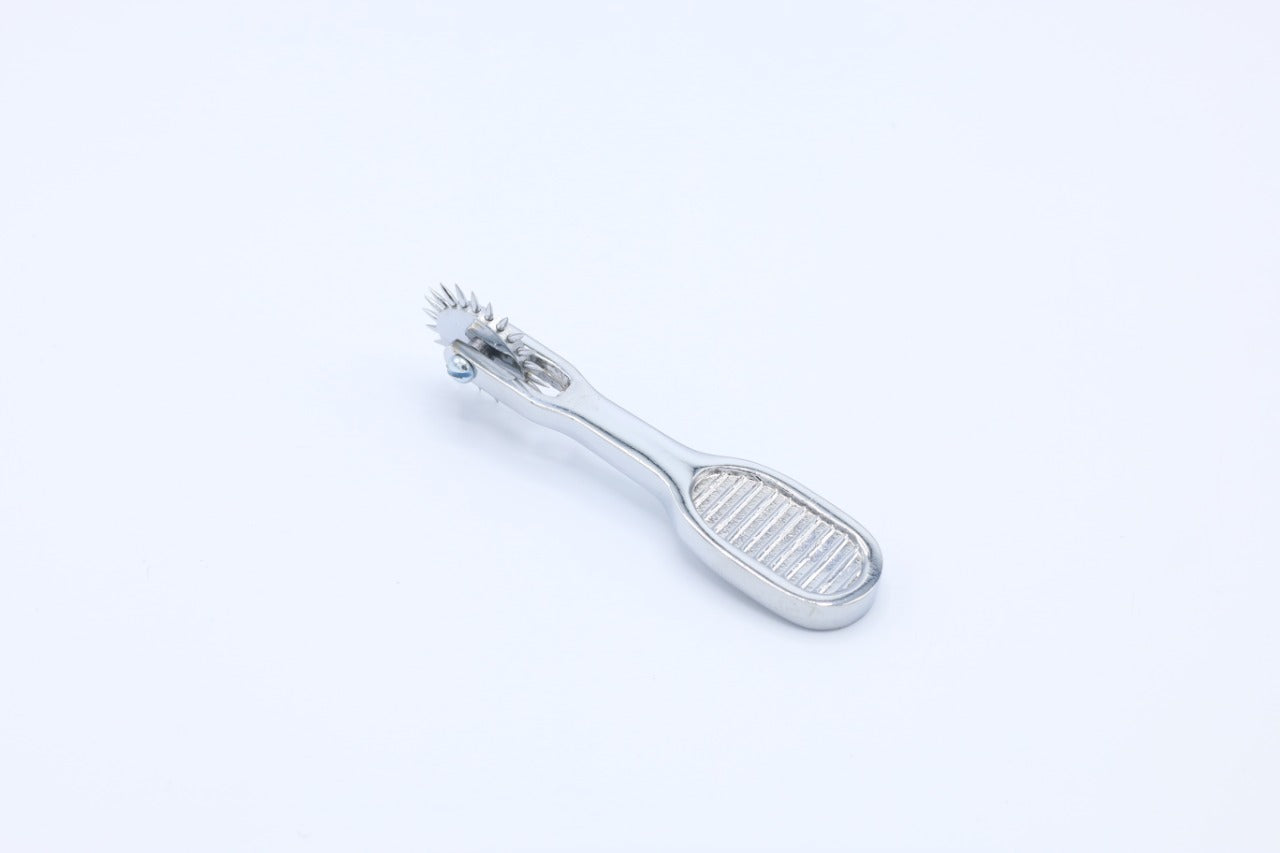 Wartenberg Pinwheel Sensory Tool – Single Wheel Stainless Steel Precision Roller
