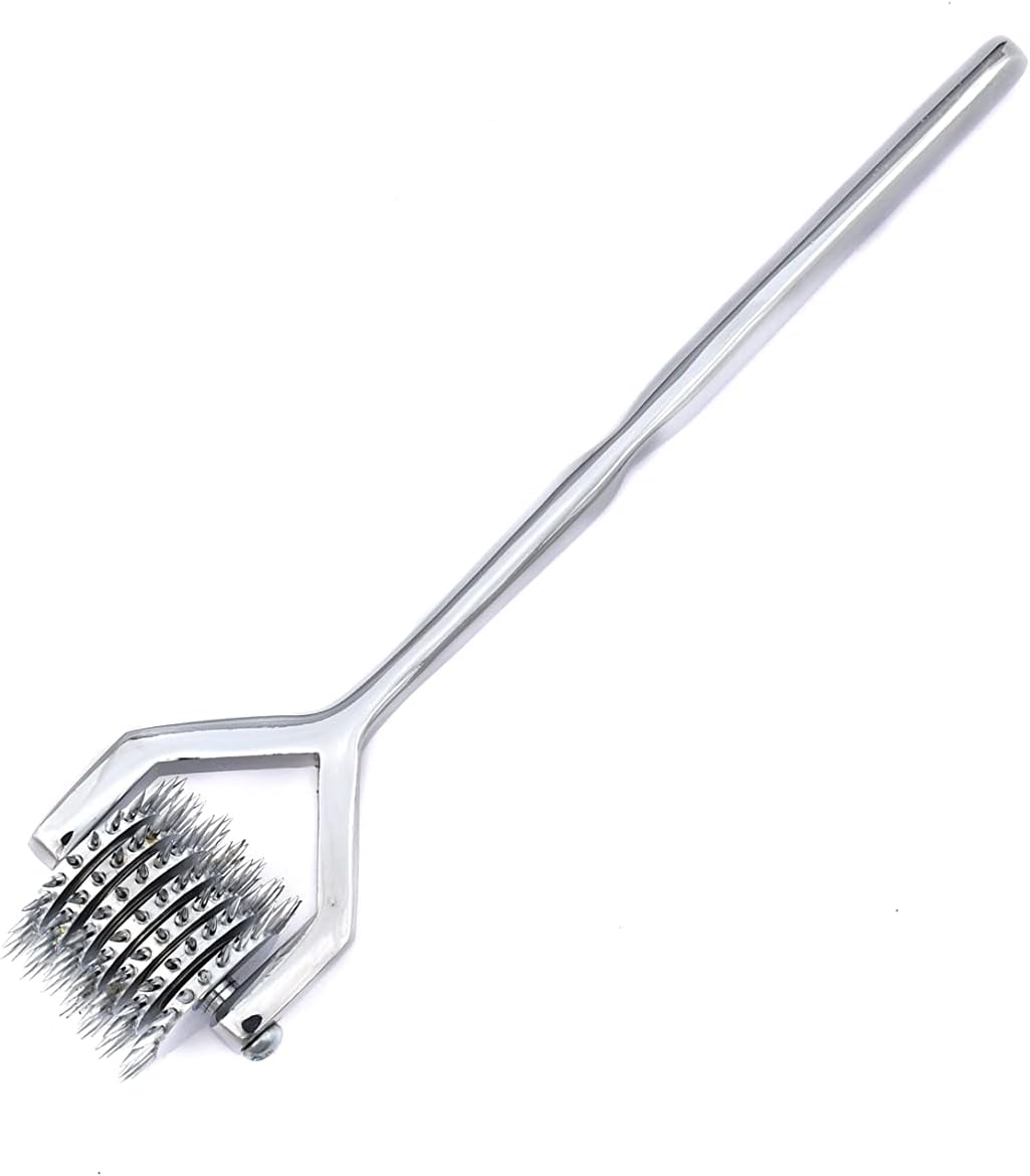 7 Wheel Stainless Steel Wartenberg Pinwheel – Precision Sensory & Nerve Stimulation Tool