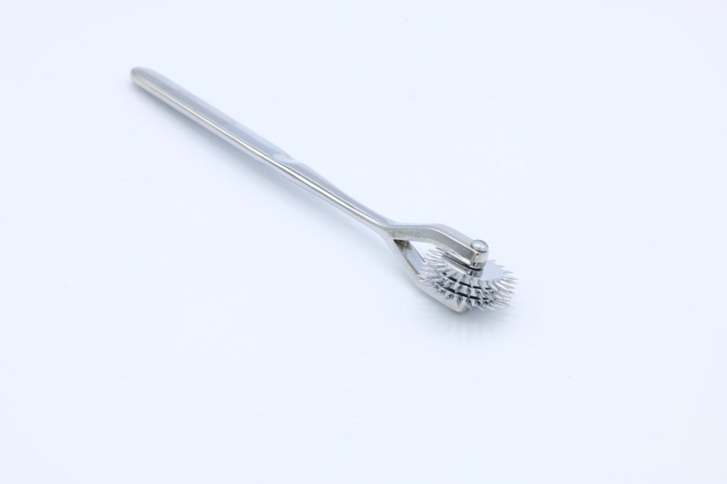 3 Row Stainless Steel Wartenberg Pinwheel – Precision Sensory Stimulation Tool