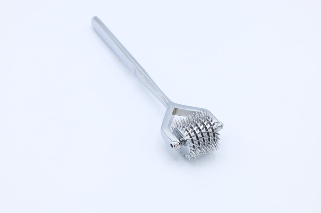 5 Row Stainless Steel Wartenberg Pinwheel – Precision Sensory Exploration Tool