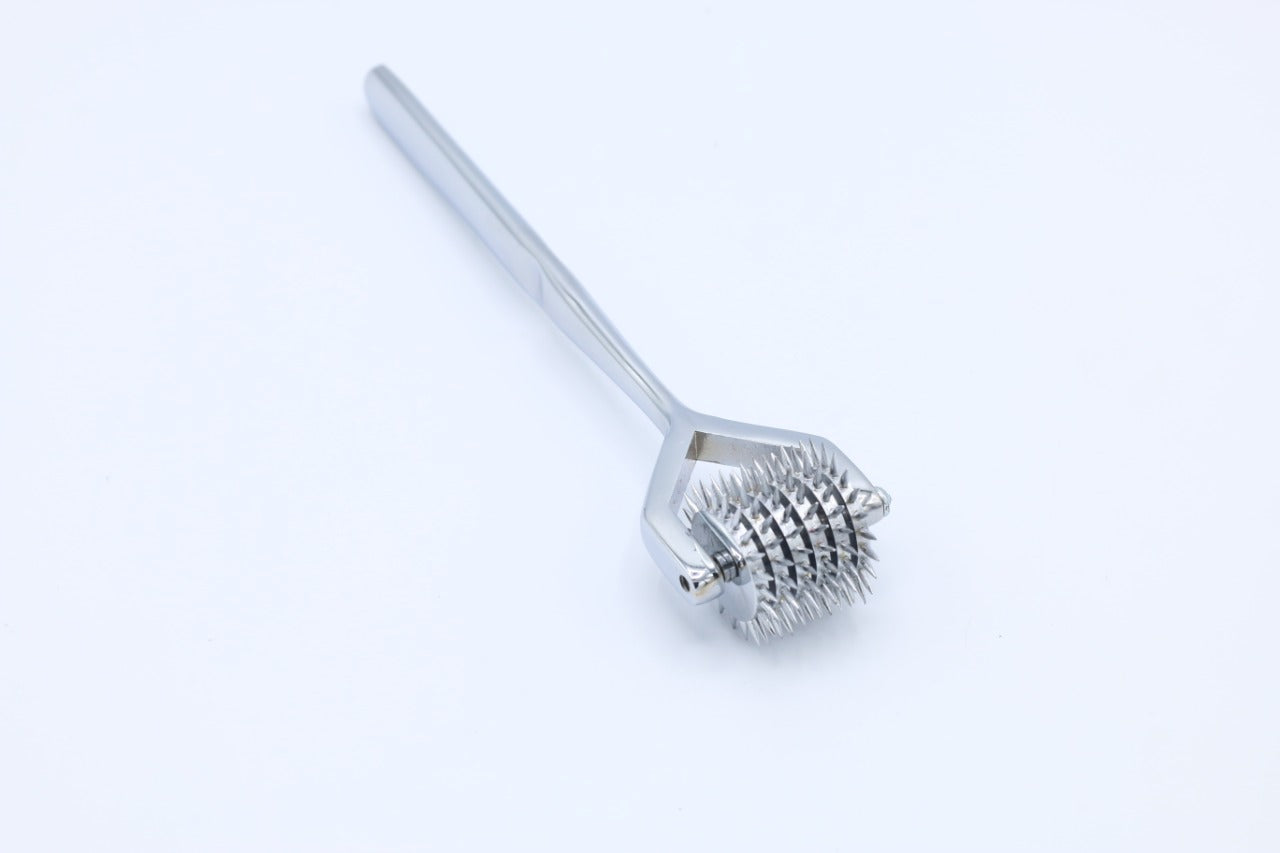5 Row Stainless Steel Wartenberg Pinwheel – Precision Sensory Exploration Tool