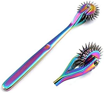 Wartenberg Pinwheel Nerve Tester – 3-Head Stainless Steel Sensory Reflex Tool (Rainbow Finish)