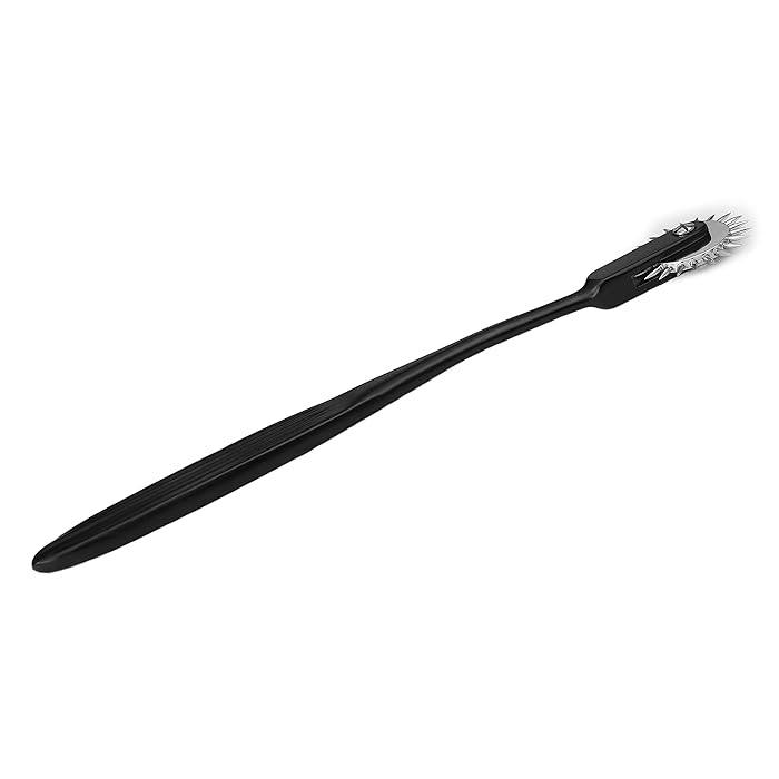 Wartenberg Pinwheel Nerve Tester – Stainless Steel Sensory Reflex Tool with Ergonomic Handle (Black)
