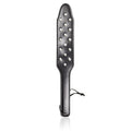 Sensory Craft Studded PU Leather Paddle | Premium Black Leather Paddle