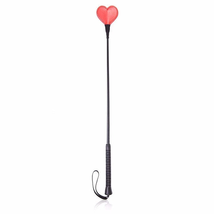 Heart Leather Paddle | PU Leather Heart Shaped Spanking Paddle