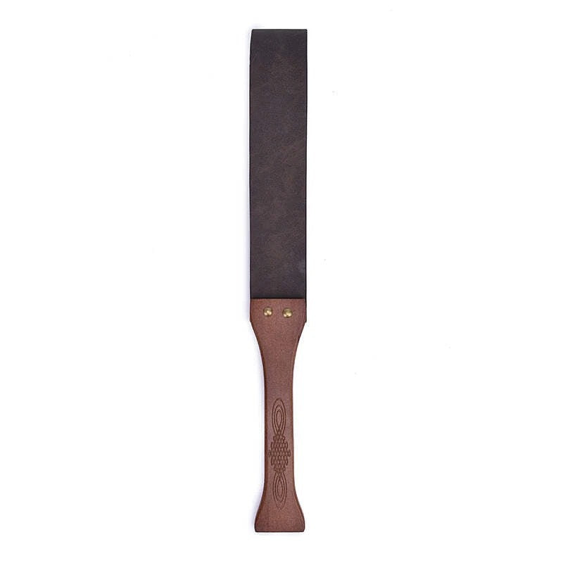 Sensory Craft Premium Leather Strap Paddle | Wooden Handle PU Leather Slapper