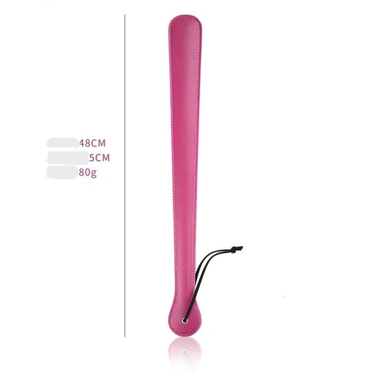Sensory Craft Pink PU Leather Paddle | Premium Faux Leather Paddle