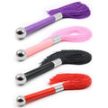 Sensory Craft Silicone Tassel Flogger | Premium Soft Silicone Whip | Multiple Colors