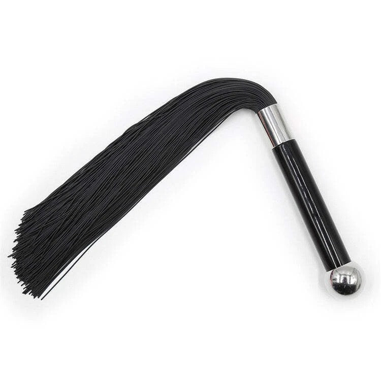 Sensory Craft Silicone Tassel Flogger | Premium Soft Silicone Whip | Multiple Colors