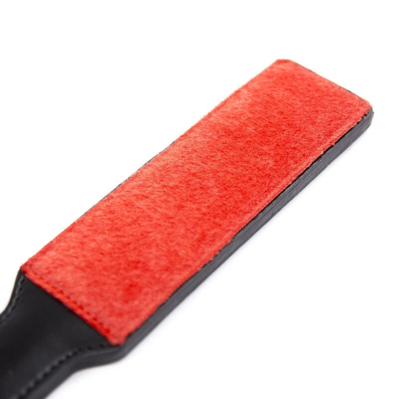 Sensory Craft Premium Suede Leather Paddle – Handmade Vegan Leather Impact Paddle with Comfortable Grip
