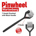 Multi Head Stainless Steel Sensory & Reflex Diagnostic Tool with Ergonomic Black Handle